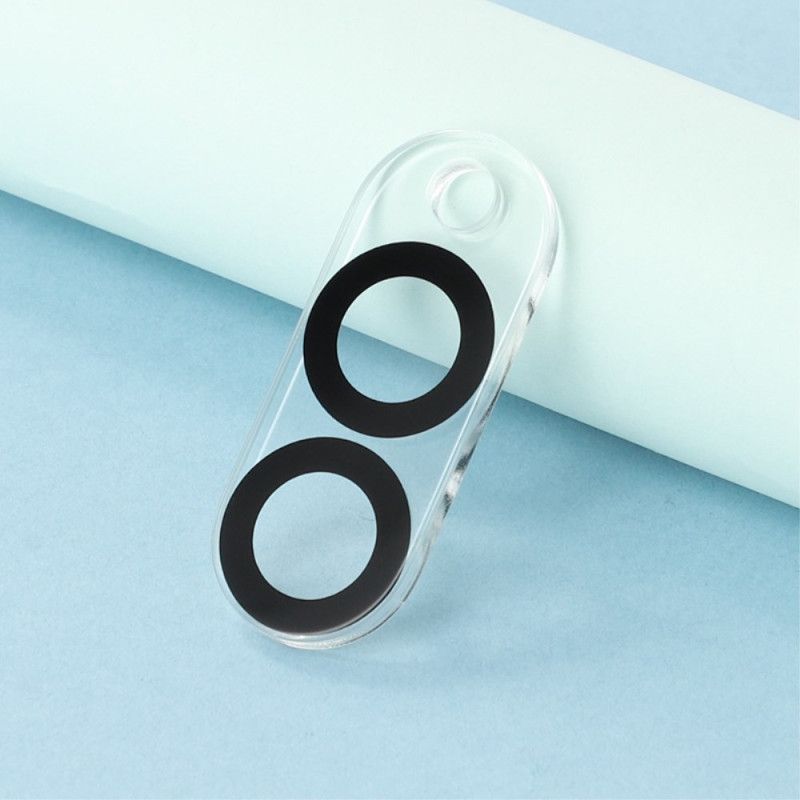 Herdet Glasslinsebeskytter For Samsung Galaxy S25 Edge (svart Sirkulært Design)