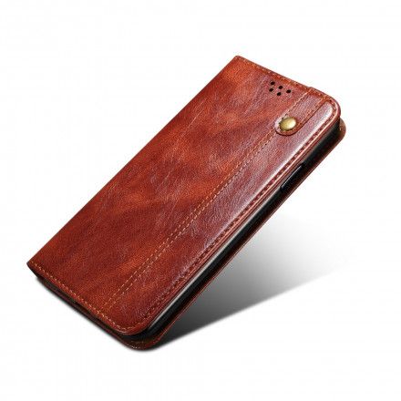 Beskyttelse Deksel Til Xiaomi Mi 11 5G Folio Deksel Vokset Kunstskinn