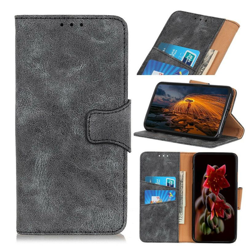 Folio Deksel Til Sony Xperia 1 II Vintage Split Leather