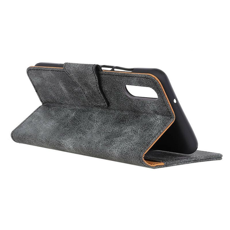 Folio Deksel Til Sony Xperia 1 II Vintage Split Leather