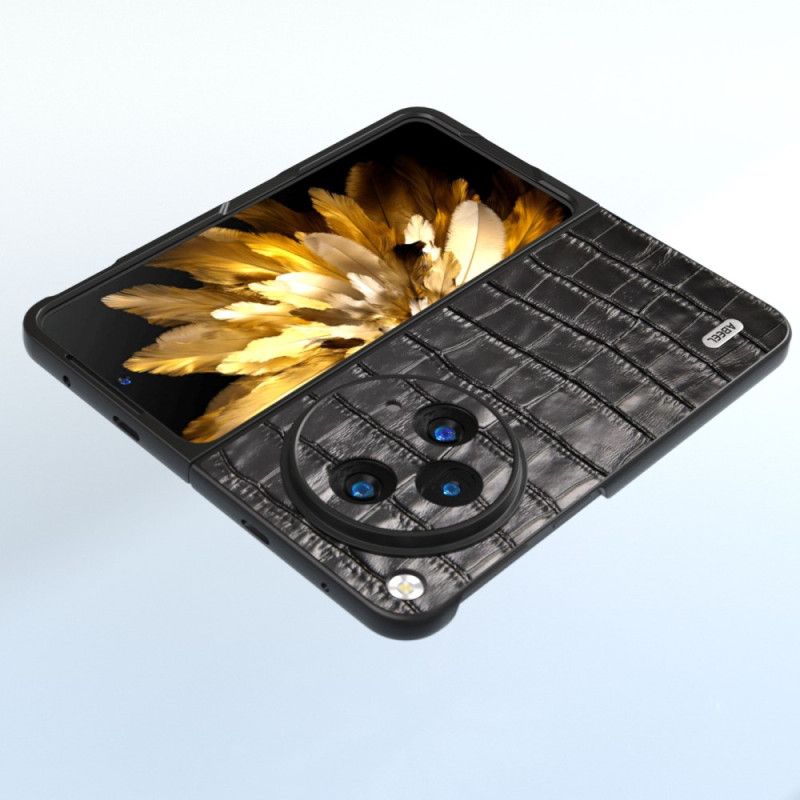 Deksel Oppo Find N3 Abeel Krokodilleskinneffekt