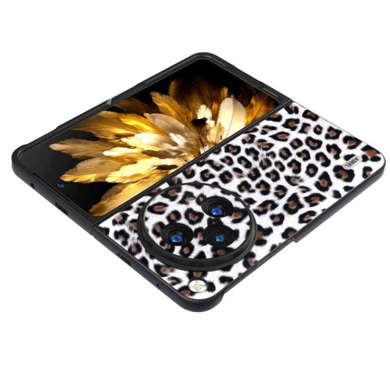 Deksel Oppo Find N3 Abeel Leopardtrykk