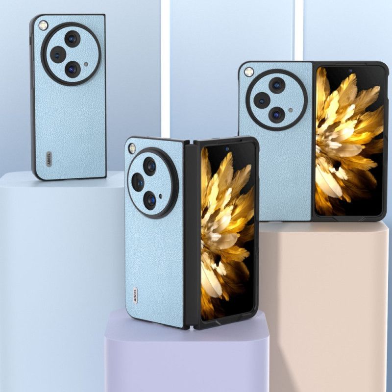 Deksel Oppo Find N3 Abeel Naturlig Litchi-skinn Beskyttelse Deksel