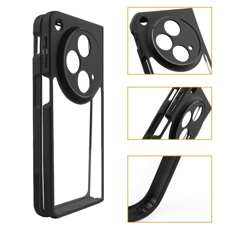 Deksel Oppo Find N3 Klar Med Svart Kant