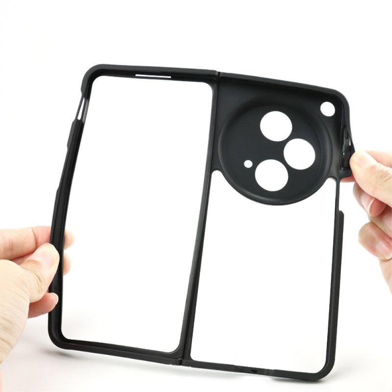 Deksel Oppo Find N3 Klar Med Svart Kant