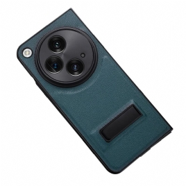 Deksel Oppo Find N3 Kunstskinn Med Stativ Beskyttelse Deksel