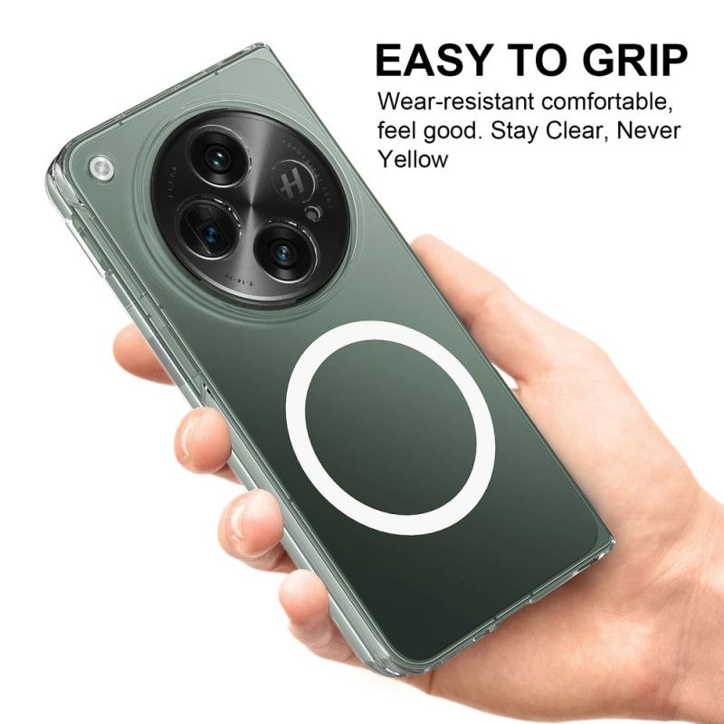 Deksel Oppo Find N3 Mobildeksel Klar Magsafe-kompatibel