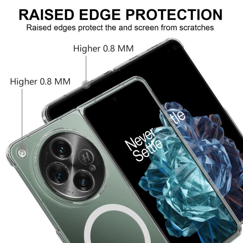 Deksel Oppo Find N3 Mobildeksel Klar Magsafe-kompatibel