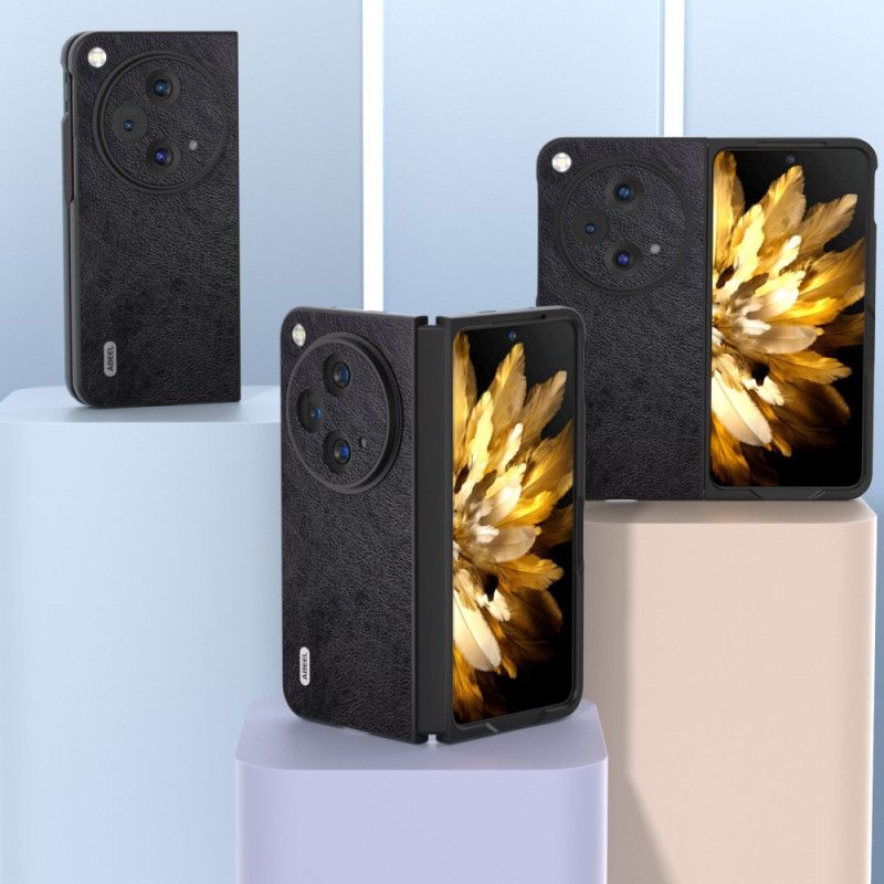 Deksel Til Oppo Find N3 Abeel Lychee Skinneffekt