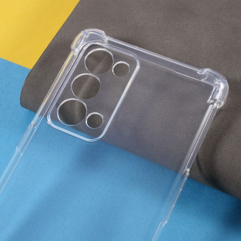 Deksel Til Oppo Reno 6 Pro 5G Fleksibel Silikonkrystall