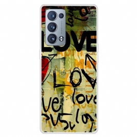 Deksel Til Oppo Reno 6 Pro 5G Kjærlighet Og Kjærlighet
