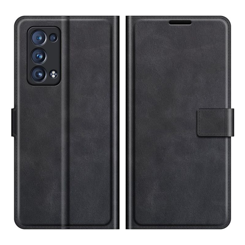 Folio Deksel Til Oppo Reno 6 Pro 5G Skin-touch Mykhet