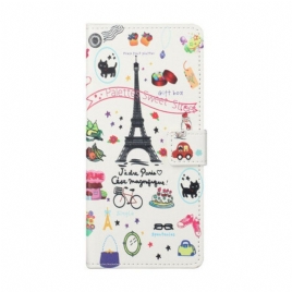 Folio Deksel Til Xiaomi Redmi Note 10 5G Jeg Elsker Paris