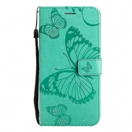 Folio Deksel Til Xiaomi Redmi Note 10 5G Kjempesommerfugler