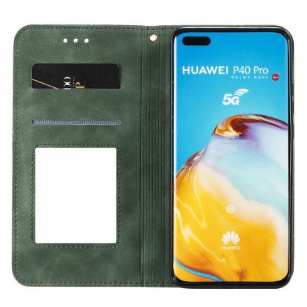Beskyttelse Deksel Til Huawei P40 Pro Folio Deksel Stjernetrykk