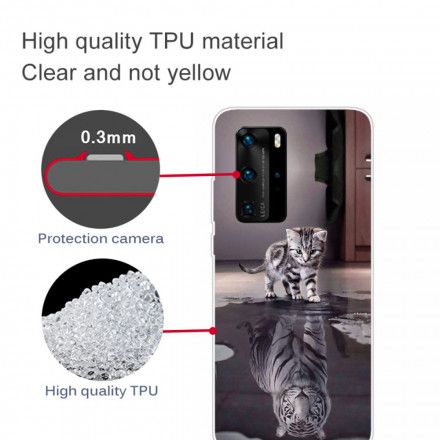 Deksel Til Huawei P40 Pro Tigeren Ernest