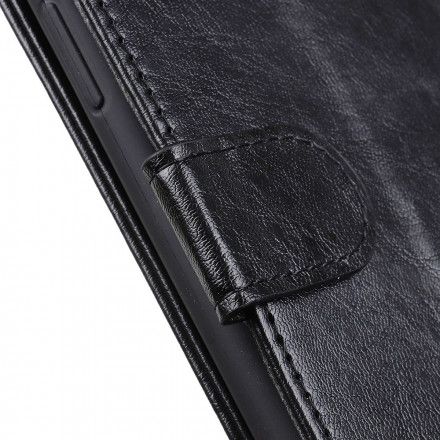 Folio Deksel Til Huawei P40 Pro Teksturert Kunstskinn