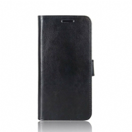 Folio Deksel Til Samsung Galaxy A6 Plus Skinneffekt