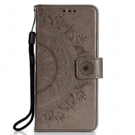 Folio Deksel Til Samsung Galaxy A6 Plus Søn Mandala