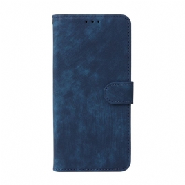 Folio Deksel Vivo X300 Strap-on Semsket Skinneffekt