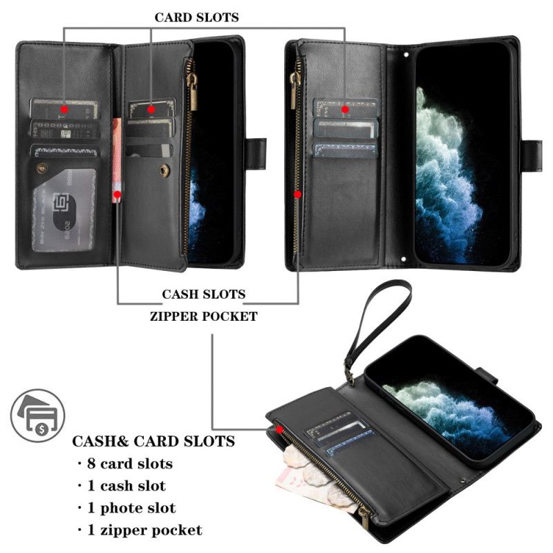 Lærdeksel Folio Deksel Vivo X300 Lommebok