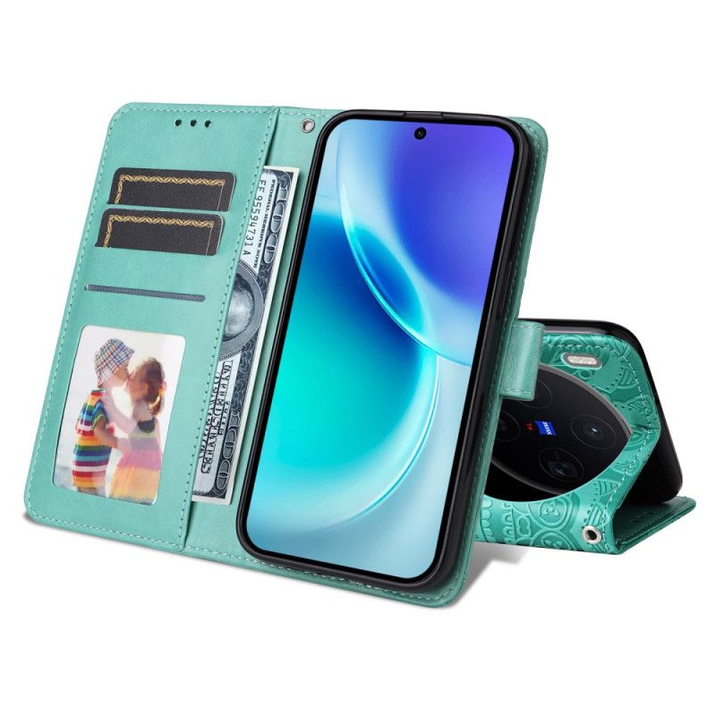 Lærdeksel Folio Deksel Vivo X300 Mandala