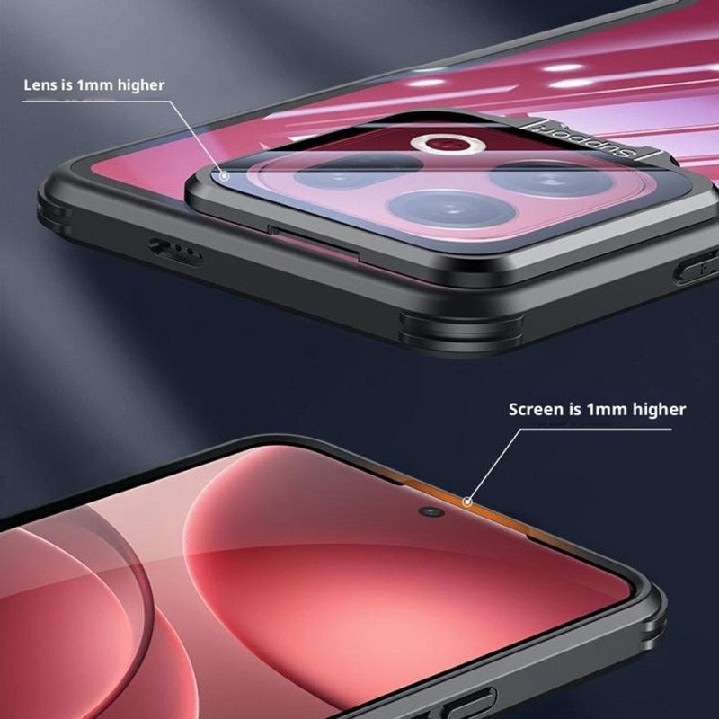 Deksel Oppo Find X9 Pro 5g Gjennomsiktig Med Stativ Og Kameradeksel