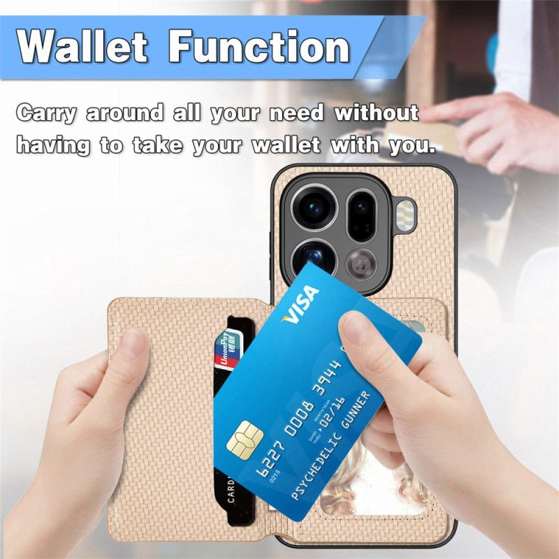 Deksel Oppo Find X9 Pro 5g Kortholder Og Rfid-beskyttelse