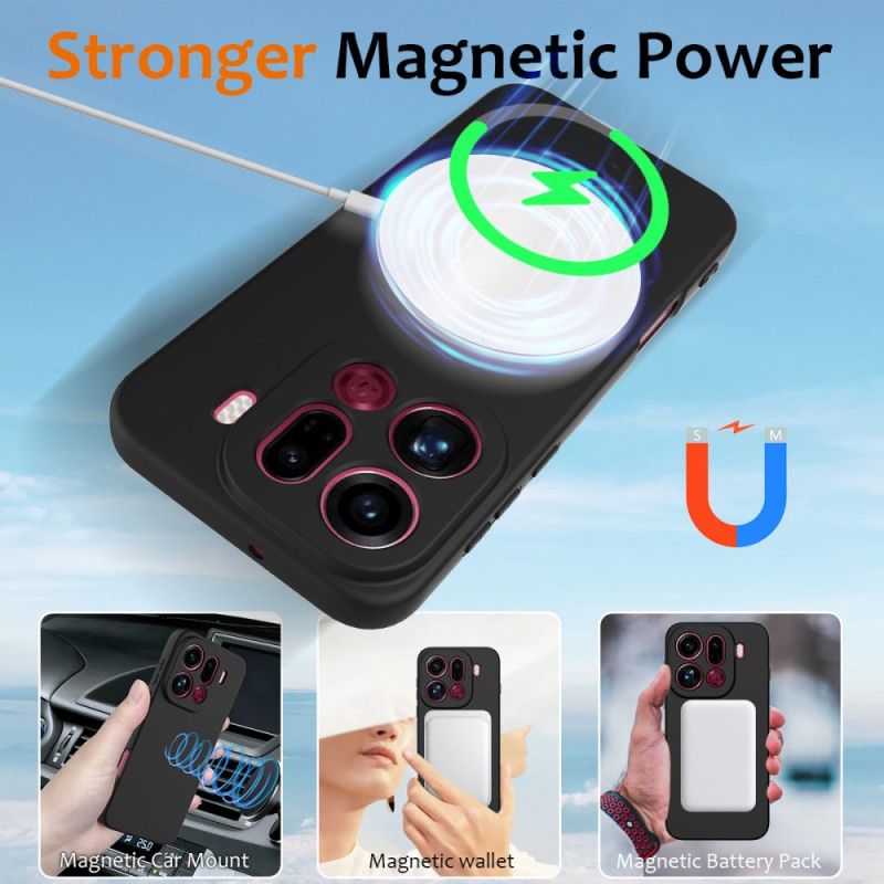 Deksel Oppo Find X9 Pro 5g Magsafe Flytende Silikon