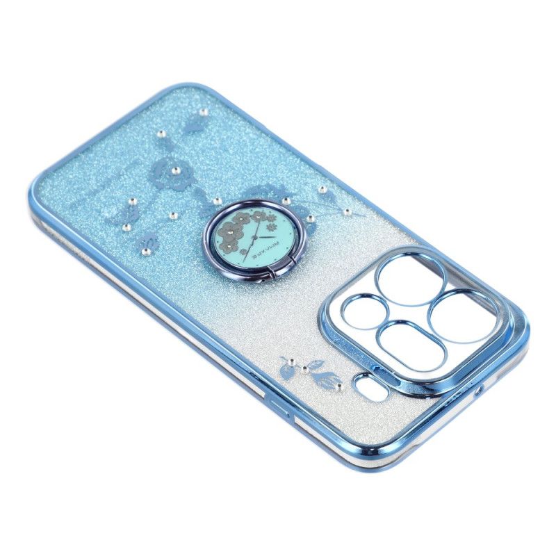 Deksel Oppo Find X9 Pro 5g Mobildeksel Kadem Ringholder Med Blomster Og Strass