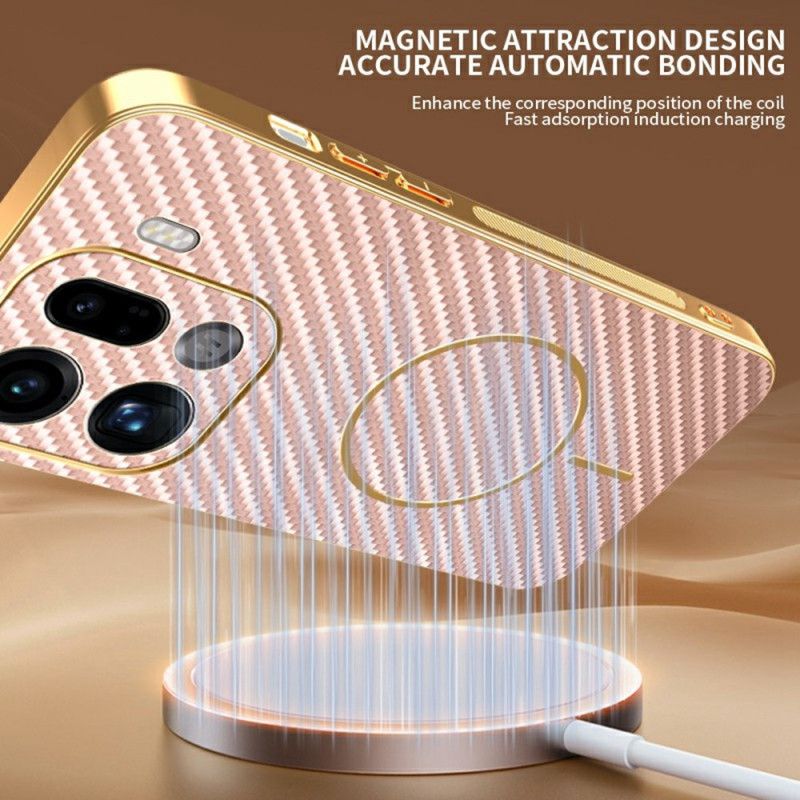 Deksel Oppo Find X9 Pro 5g Mobildeksel Karbonfibertekstur