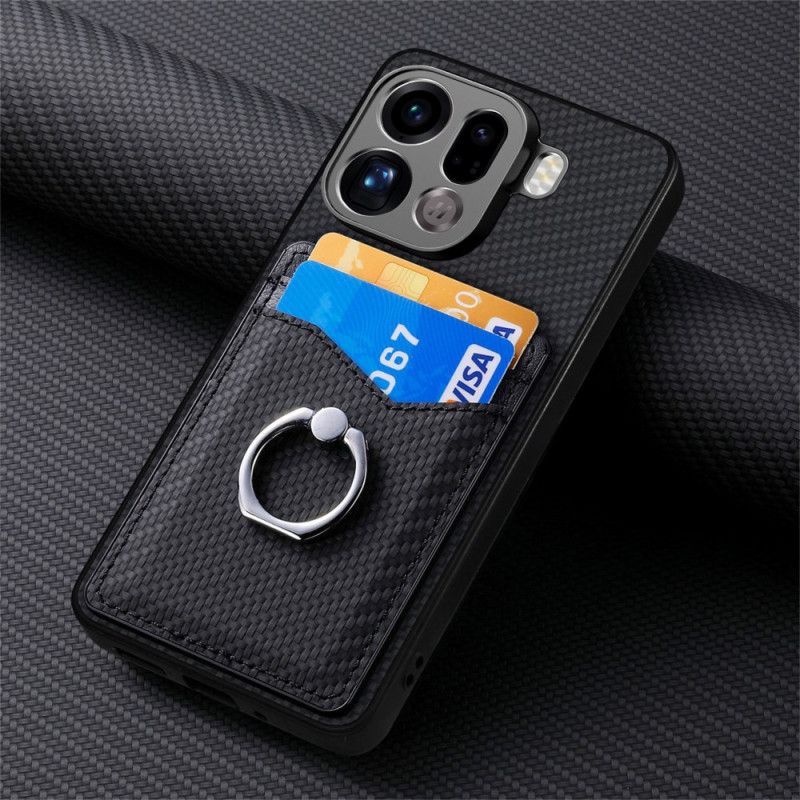 Deksel Oppo Find X9 Pro 5g Mobildeksel Ringholder Og Kortholder