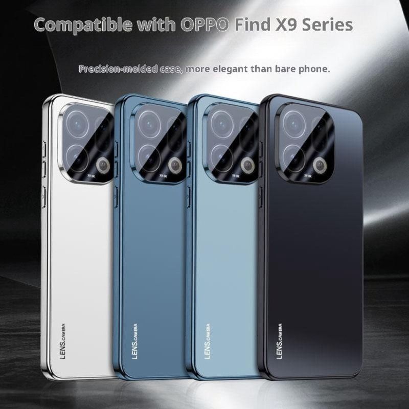 Deksel Oppo Find X9 Pro 5g Mobildeksel Ripebestandig Elektrolytisk Ramme