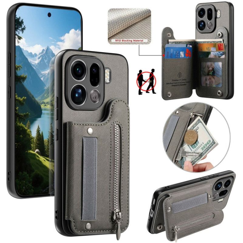 Deksel Oppo Find X9 Pro 5g Rfid-lommebok Beskyttelse Deksel