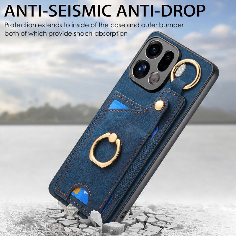 Deksel Til Oppo Find X9 Pro 5g Kortholder Og Ringholder