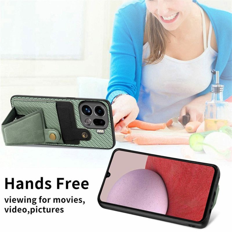 Deksel Til Oppo Find X9 Pro 5g Kortholder Og Stativdesign K