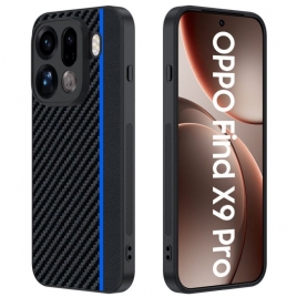 Deksel Til Oppo Find X9 Pro 5g Stiv Med Karbonfibertekstur