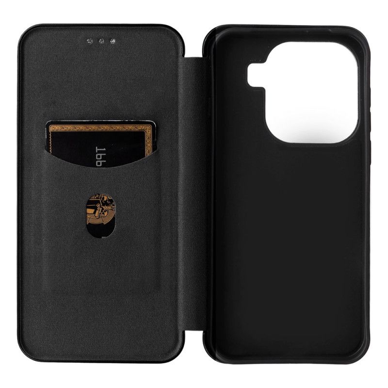 Folio Deksel Oppo Find X9 Pro 5g Karbonfibertekstur Beskyttelse Deksel