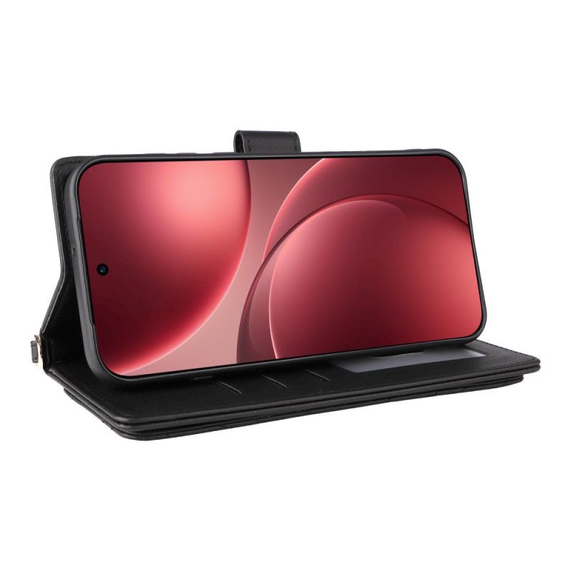 Folio Deksel Oppo Find X9 Pro 5g Vattert Med Stropper