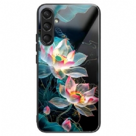 Deksel Samsung Galaxy A16 5g Mobildeksel Herdet Glassblomster