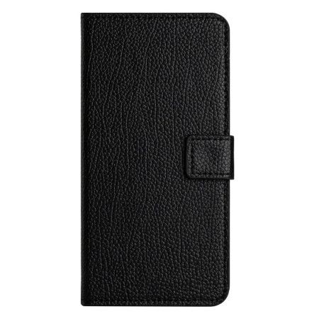 Lærdeksel Folio Deksel Samsung Galaxy A16 5g Mobildeksel Litchi Leather Effect