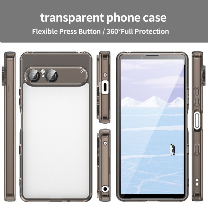 Deksel Sony Xperia 10 Vii Klar Silikon