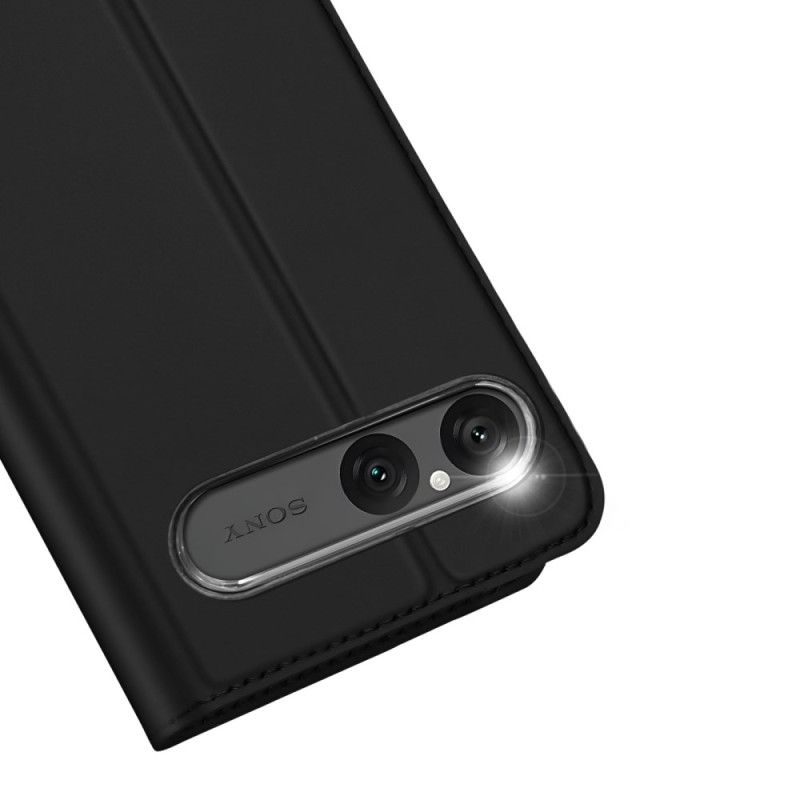 Folio Deksel Lær Sony Xperia 10 Vii Mobildeksel Skin Pro Series Dux Ducis