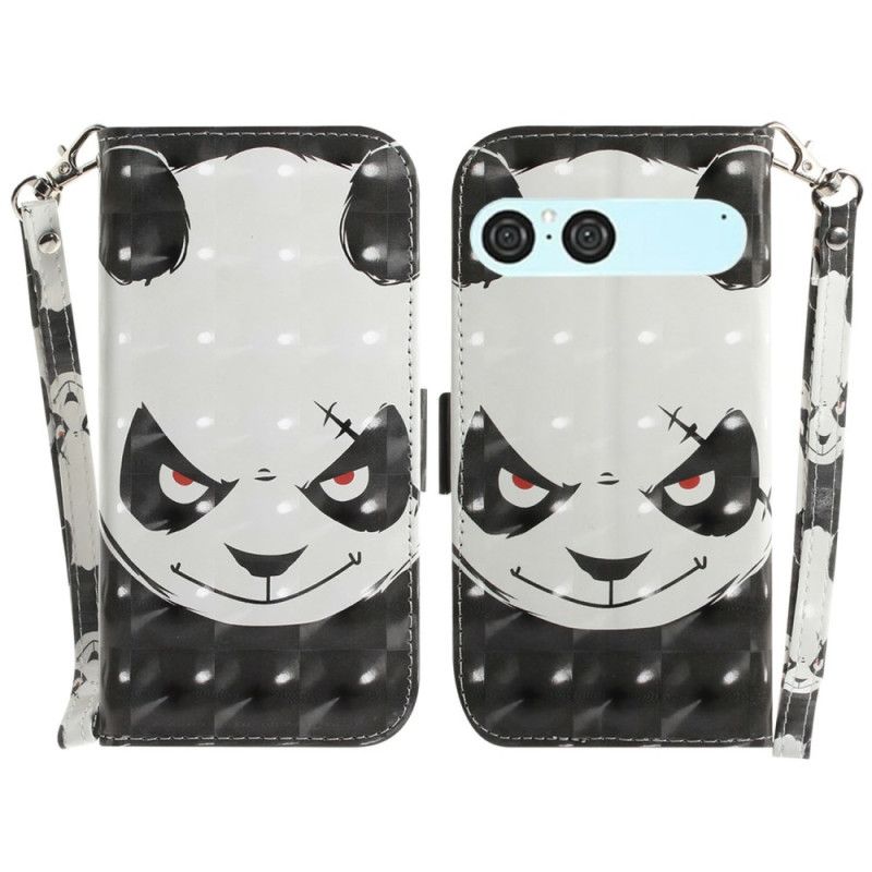 Folio Deksel Sony Xperia 10 Vii Sint Panda-snor Beskyttelse Deksel