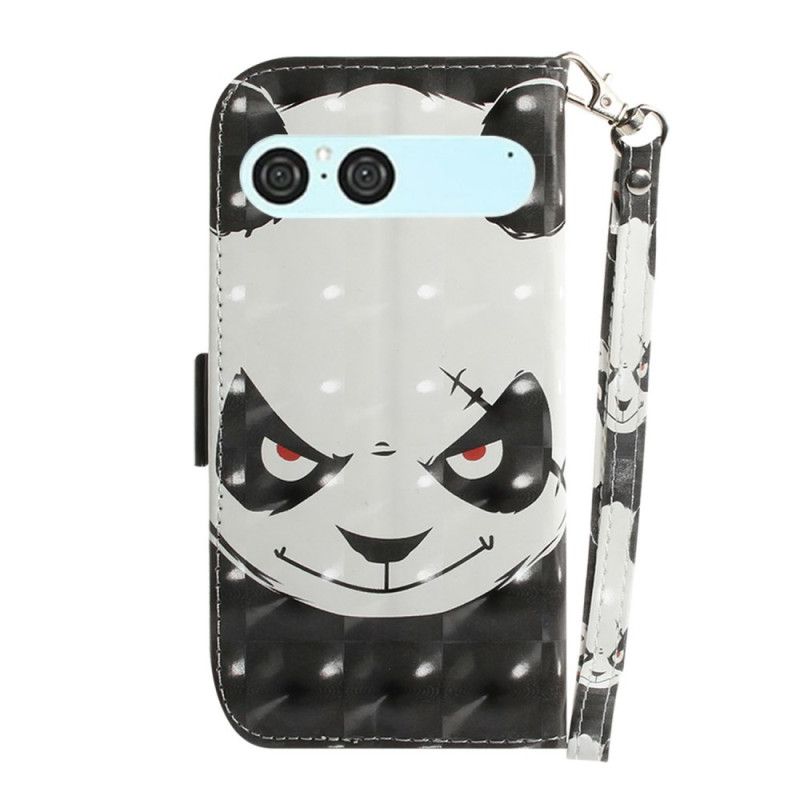 Folio Deksel Sony Xperia 10 Vii Sint Panda-snor Beskyttelse Deksel