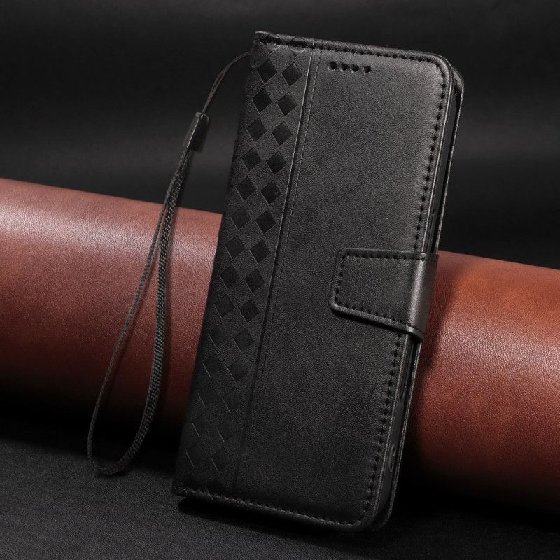 Folio Deksel Til Sony Xperia 10 Vii Diamantmønster