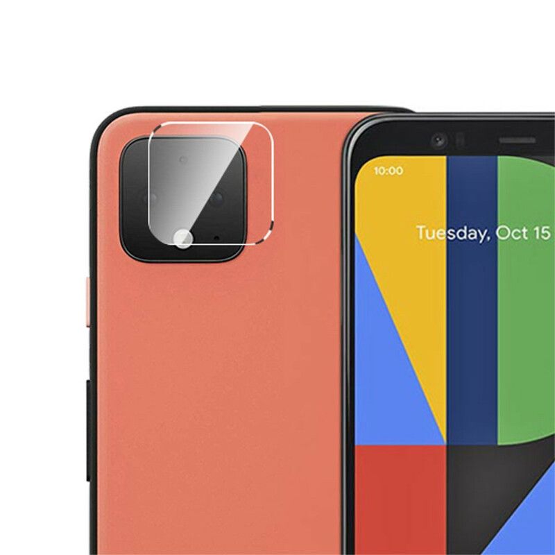 Beskyttende Linse I Herdet Glass For Google Pixel 4