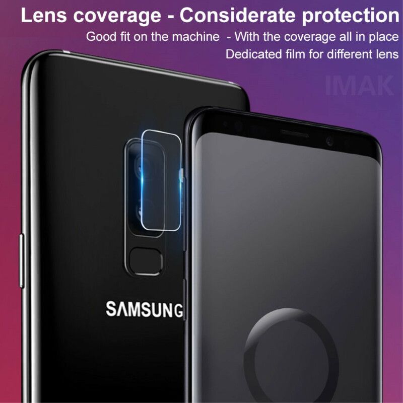 Beskyttende Linse I Herdet Glass For Samsung Galaxy S9 Plus Imak