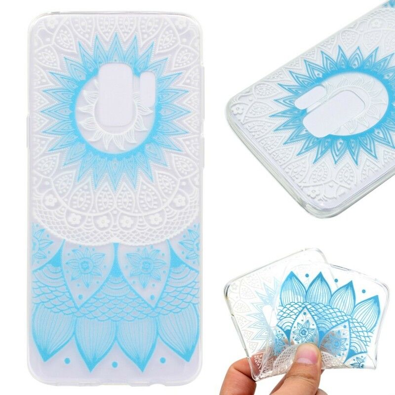 Deksel Til Samsung Galaxy S9 Plus Transparent Farget Mandala