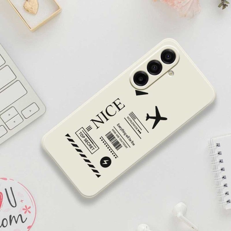 Deksel Samsung Galaxy A17 4g / 5g Boardingkort